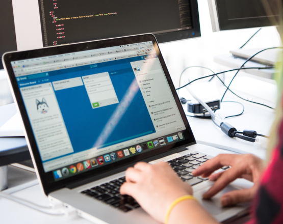 criação de website